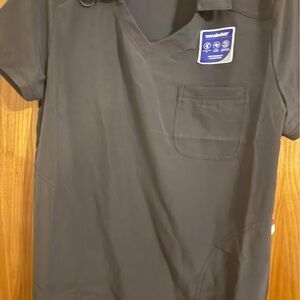 Scrubstar Women's Gray Short Sleeve Top